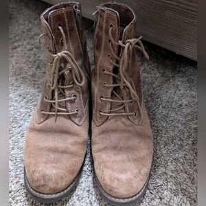 Light Brown combat boots